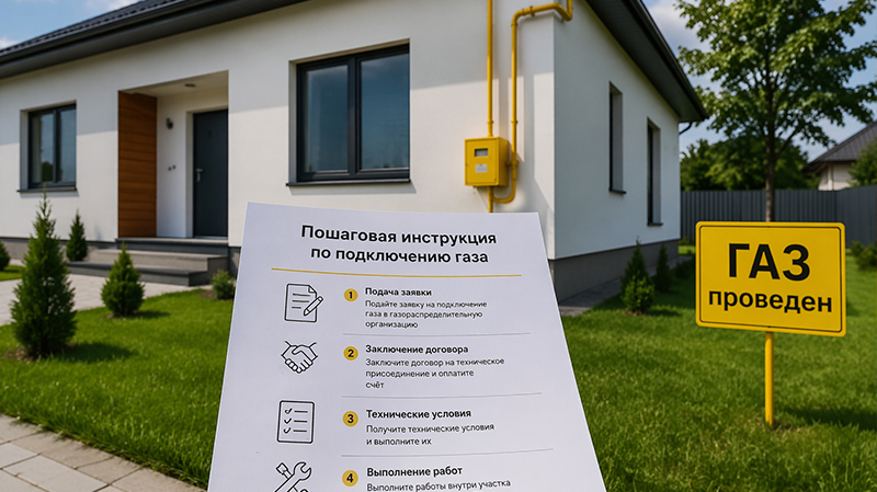 Подключение газа к частному дому: пошаговая инструкция Подключение газа к частному дому: пошаговая инструкция