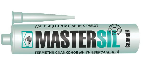 Герметик силиконовый бесцвет. санитарный310мл. MASTERSIL