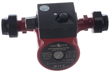 Насос циркуляционный  Grosseto 25/4 130 мм, 220V/CRS